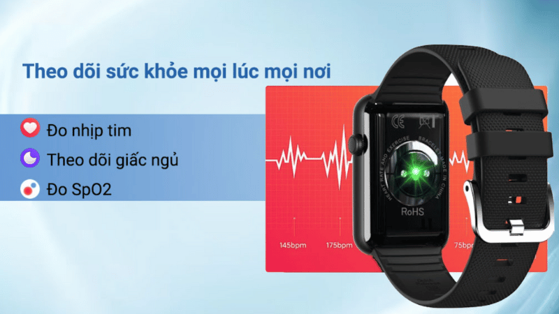 Nhiều tính năng theo dõi sức khoẻ người dùng Nhiều tính năng theo dõi sức khoẻ người dùng