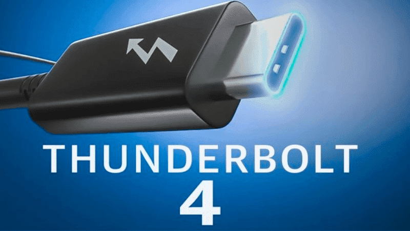 Sạc Thunderbolt 4 được trang bị 