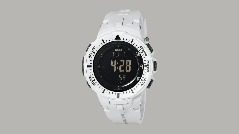 Đồng hồ sở hữu màu trắng ấn tượng và nổi bật đến từ Protrek Đồng hồ sở hữu màu trắng ấn tượng và nổi bật đến từ Protrek