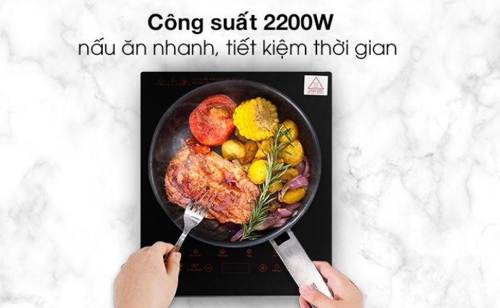 Bếp từ Galanz CH211E phù hợp với những căn bếp có diện tích nhỏ