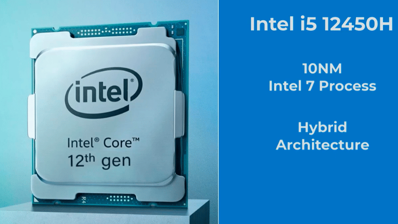 Thông số kỹ thuật ấn tượng của chip Intel Core i5-12450H