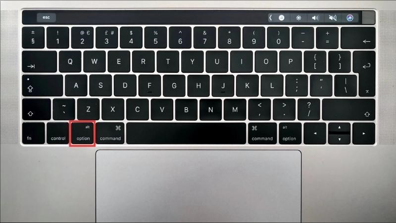 Nhấn n&uacute;t Options