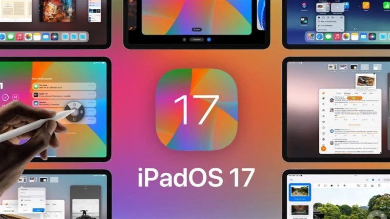 iPadOS 17 năng n&acirc;ng cao t&iacute;nh chuy&ecirc;n nghiệp cho sản phẩm nh&agrave; Apple