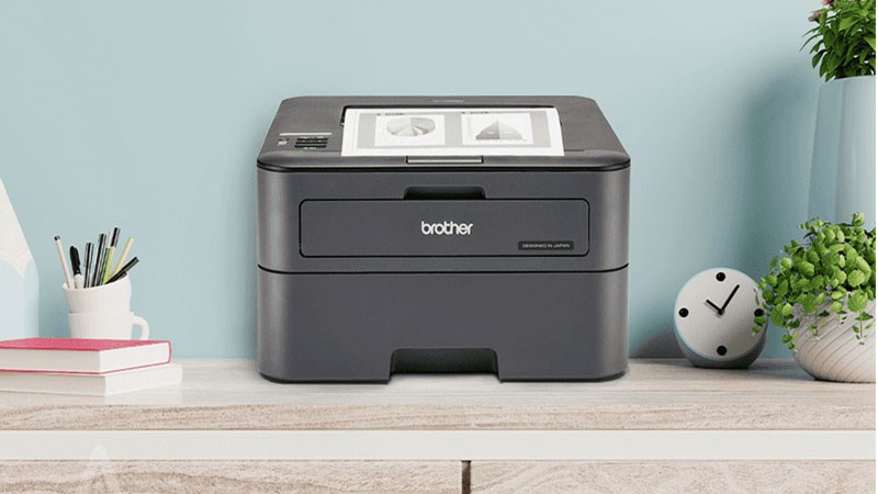 M&aacute;y in Brother HL-L2321D c&oacute; kiểu d&aacute;ng vu&ocirc;ng vắn, m&agrave;u sắc sạch sẽ, cứng c&aacute;p