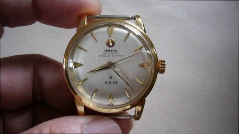 Đồng hồ Rado cổ sử dụng bộ m&aacute;y ETA được lắp r&aacute;p trực tiếp tại Thụy Sỹ