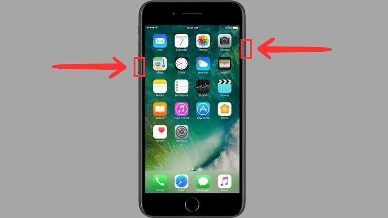 C&aacute;ch khởi động lại iPhone 7/7 Plus