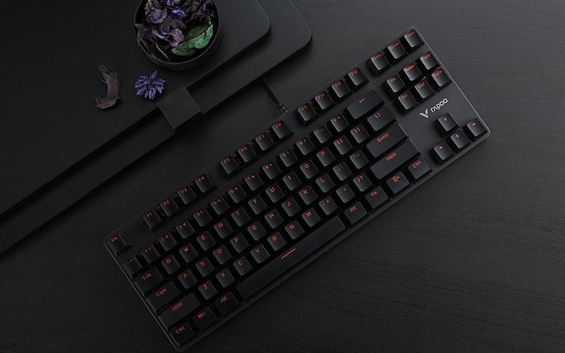 Bàn Phím Gaming Rapoo V500alloy cực êm ái