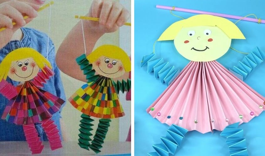 5 Cách làm con rối bằng giấy đơn giản cho bé vui sáng tạo