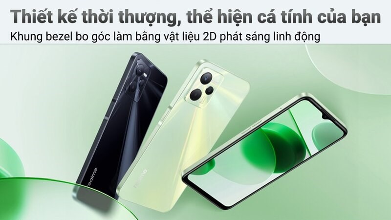 realme C35 có nhi&ecirc;̀u màu sắc hơn, thi&ecirc;́t k&ecirc;́ chắc chắn