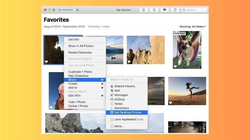 C&aacute;ch đổi h&igrave;nh nền macOS bằng h&igrave;nh ảnh của bạn