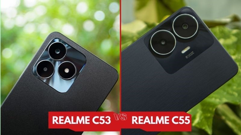 Camera realme C55 c&oacute; phần nhỉnh hơn đ&agrave;n em của m&igrave;nh