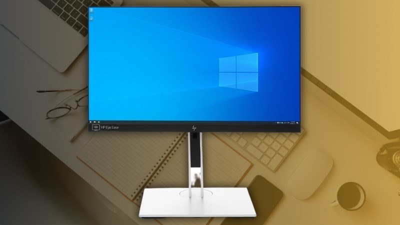 Màn hình máy tính HP cho ra hình ảnh sắc nét, tính năng chống chói hiệu quả