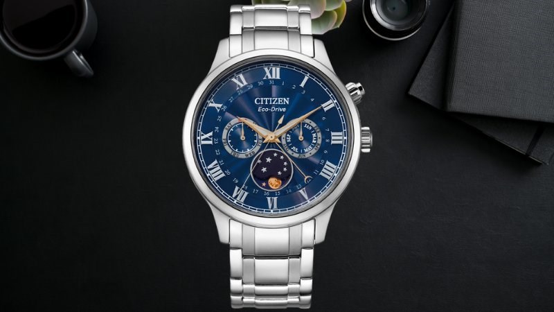 Một số bước chỉnh đồng hồ Citizen Eco-drive Chronograph