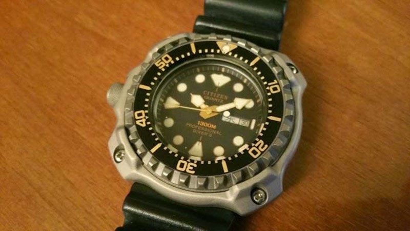 Đồng hồ Citizen Professional Diver 1300m c&oacute; khả năng chống nước cực đỉnh