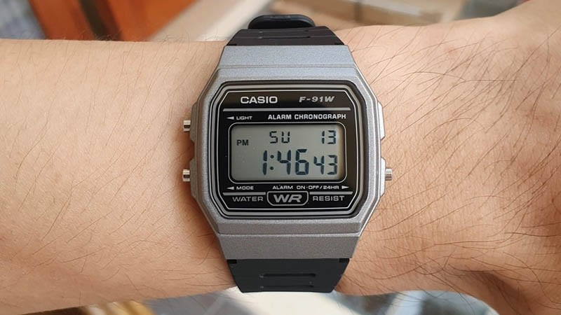 Đồng hồ Nam Casio F-91WM-1BDF sở hữu thiết kế mạnh mẽ, cá tính Đồng hồ Nam Casio F-91WM-1BDF sở hữu thiết kế mạnh mẽ, cá tính