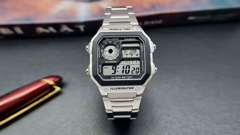 Đồng hồ Casio AE-1200WHD-1AVDF sở hữu thiết kế độc đáo và mới lạ Đồng hồ Casio AE-1200WHD-1AVDF sở hữu thiết kế độc đáo và mới lạ