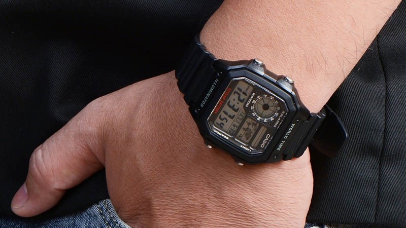 Đồng hồ nam Casio AE-1200WH-1AVDF sở hữu nét cá tính, năng động Đồng hồ nam Casio AE-1200WH-1AVDF sở hữu nét cá tính, năng động