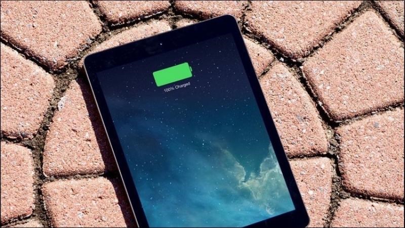 Kiểm tra pin thường xuyên để biết iPad có bị chai pin hay không