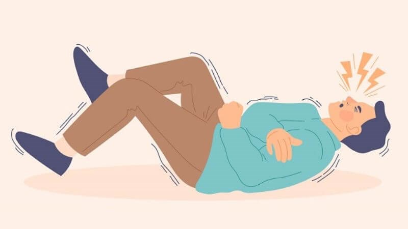 Khi xuất hiện co giật người bệnh nên đến các cơ sở y tế để được cấp cứu