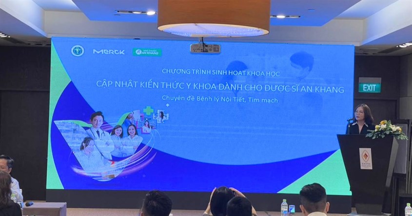Nhà thuốc An Khang phối hợp cùng Merck tổ chức cập nhập kiến thức