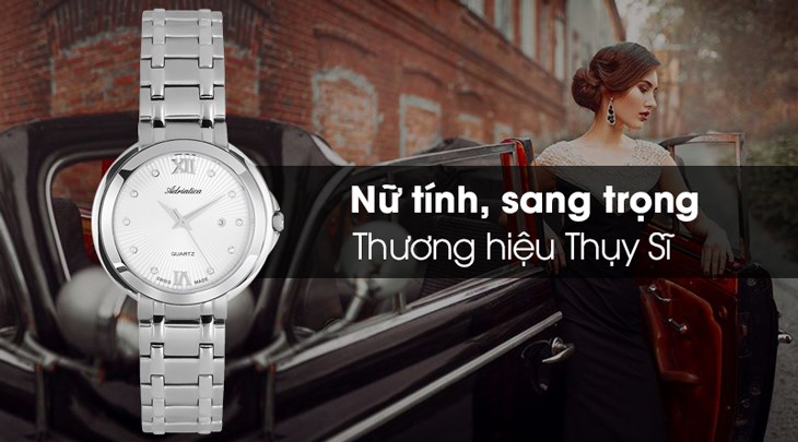 Đồng hồ Thụy Sỹ được thiết kế tinh tế tới từng đường nét 