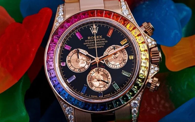 Bộ m&aacute;y Valjoux 7750 trong Rolex hoạt động mạnh mẽ, t&iacute;nh giờ cực chuẩn