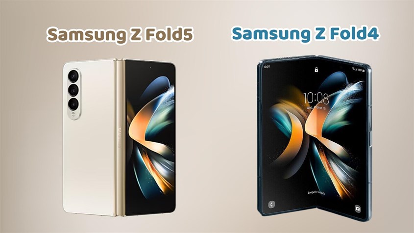 Camera của Z Fold5 được n&acirc;ng cấp l&ecirc;n 12MP so với chỉ 10MP ở Z Fold4