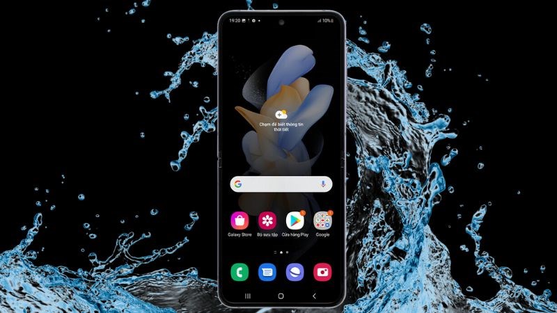 Khả năng chống nước đạt mức IPX8