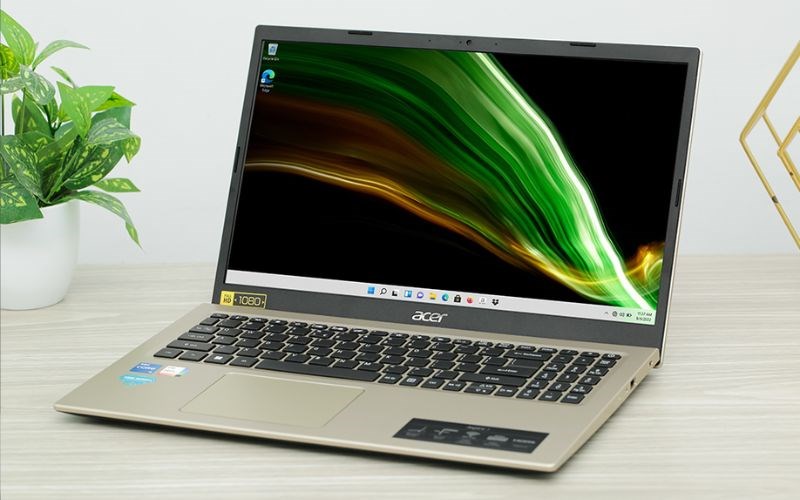 Laptop Acer Aspire 3 A315 58 54XF thực hiện c&aacute;c t&aacute;c vụ mượt m&agrave;