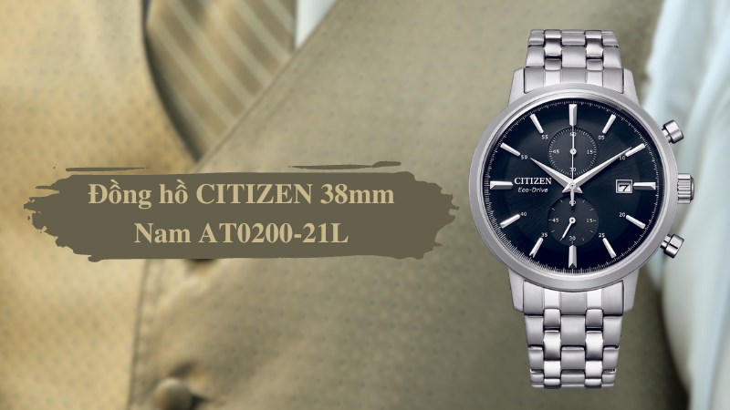 CA7060-88E c&oacute; khả năng t&iacute;ch hợp lịch ng&agrave;y tr&ecirc;n mặt đồng hồ