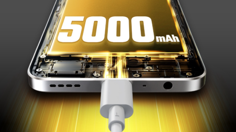 realme 11 v&agrave; realme 10 được trang bị vi&ecirc;n pin dung lượng lớn l&ecirc;n đến 5000mAh