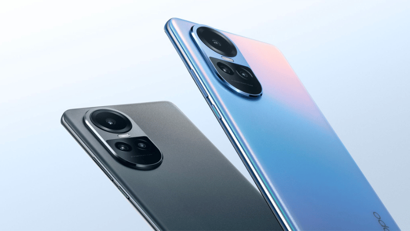 OPPO Reno 10 5G c&oacute; khẩu độ camera ch&iacute;nh lớn hơn so với OPPO Reno 10 Pro 5G