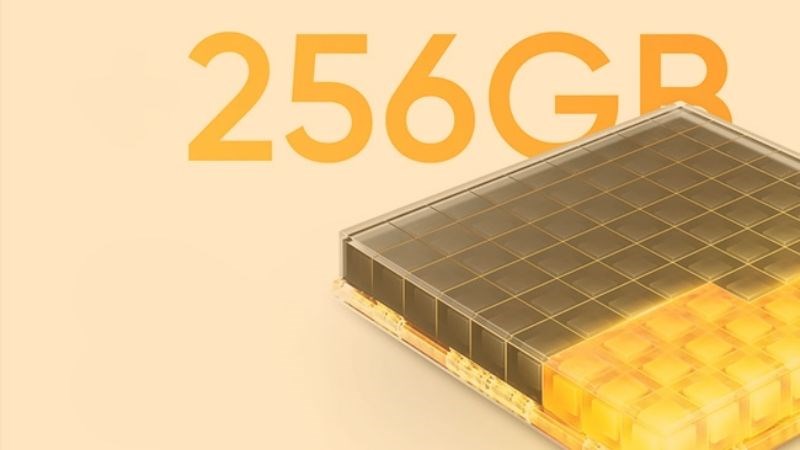 Sức chứa b&ocirc;̣ nhớ lớn với thanh RAM 8GB cùng ROM l&ecirc;n đ&ecirc;́n 256GB
