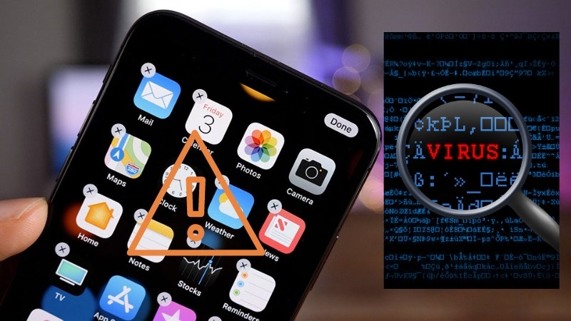 Lỗi do virus từ phần mềm lạ, kh&ocirc;ng r&otilde; nguồn gốc g&acirc;y ra nhiều t&aacute;c hại tr&ecirc;n điện thoại