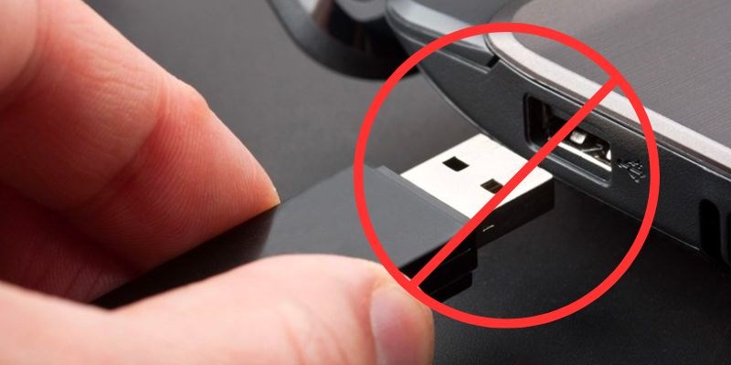 K Ngắt kết nối với các thiết bị ngoại vi