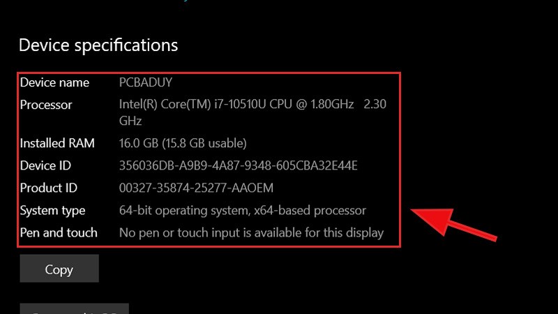 Bạn sẽ tìm thấy các thông số kỹ thuật chính của máy được liệt kê Bạn sẽ tìm thấy các thông số kỹ thuật chính của máy được liệt kê