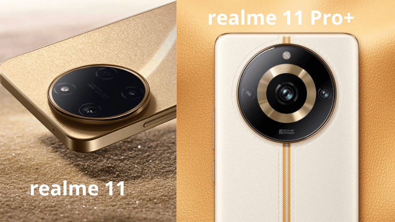 Cụm camera mới của realme 11 Pro+ 
