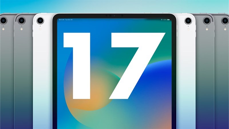 iPadOS 17 hỗ trợ rộng r&atilde;i cho nhiều phi&ecirc;n bản iPad 