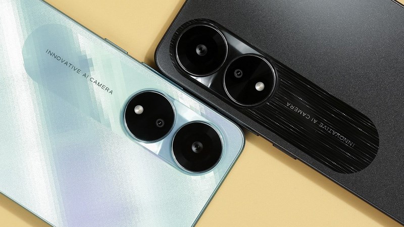 Cụm camera k&eacute;p h&igrave;nh vi&ecirc;n thuốc với camera ch&iacute;nh AI 50MP