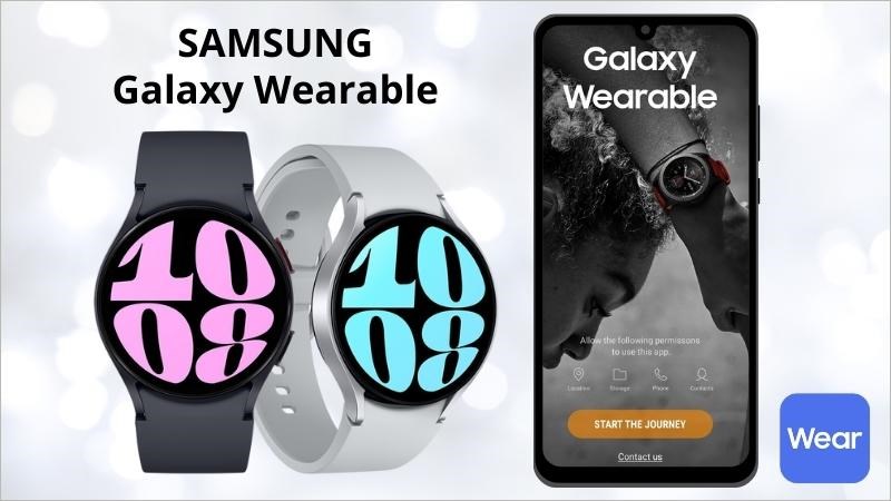 Galaxy Wearable l&agrave; ứng dụng được ph&aacute;t triển bởi Samsung 