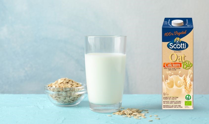 Sữa yến mạch hữu cơ Canxi Riso Scotti