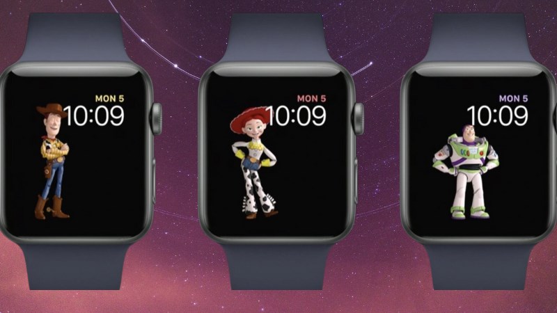 Apple Watch Toy Story giúp hiển thị các nhân vật chính trong seires phim Toy Story 