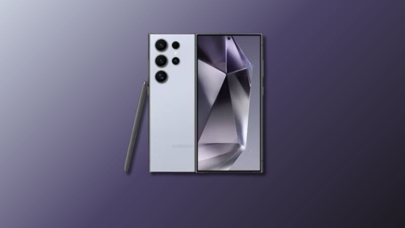 Samsung S24 Ultra phi&ecirc;n bản m&agrave;u Xanh Dương Titan trang nh&atilde;, thanh lịch