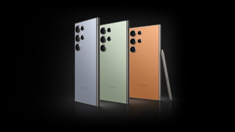 Bảng m&agrave;u độc quyền của Samsung S24 Ultra