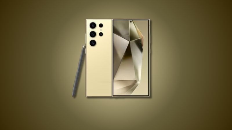 Samsung S24 Ultra phi&ecirc;n bản m&agrave;u V&agrave;ng Titan c&aacute; t&iacute;nh, nổi bật