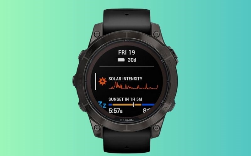 Đồng hồ thông minh Garmin Fenix 7 Pro Solar Titanium phục vụ tốt cho các tín đồ yêu thể thao