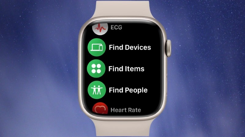 Sử dụng tính năng Find My để biết vị trí Apple Watch