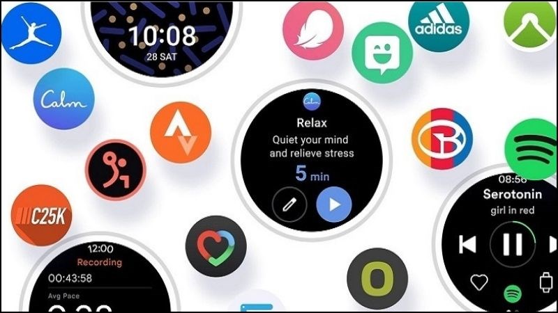Hệ điều hành One UI Watch One UI Watch cho phép truy cập nhiều ứng dụng hơn Wear OS