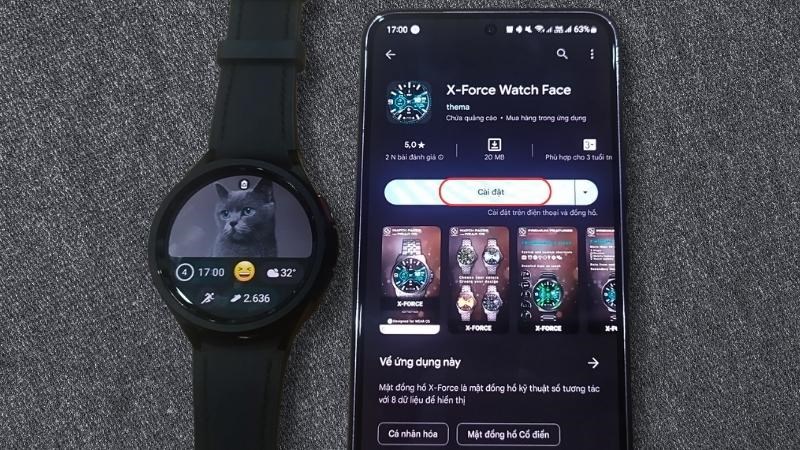 Chọn C&agrave;i đặt 