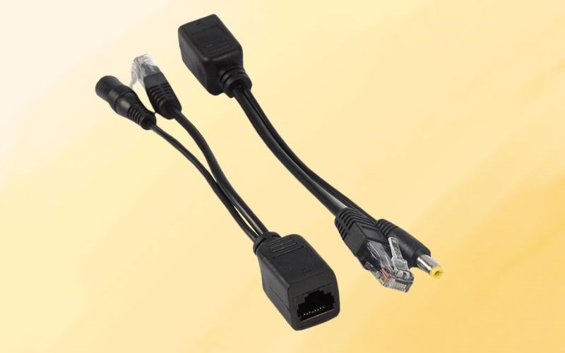 Dây nguồn camera IP từ 12V-2Ah Dây nguồn camera IP từ 12V-2Ah